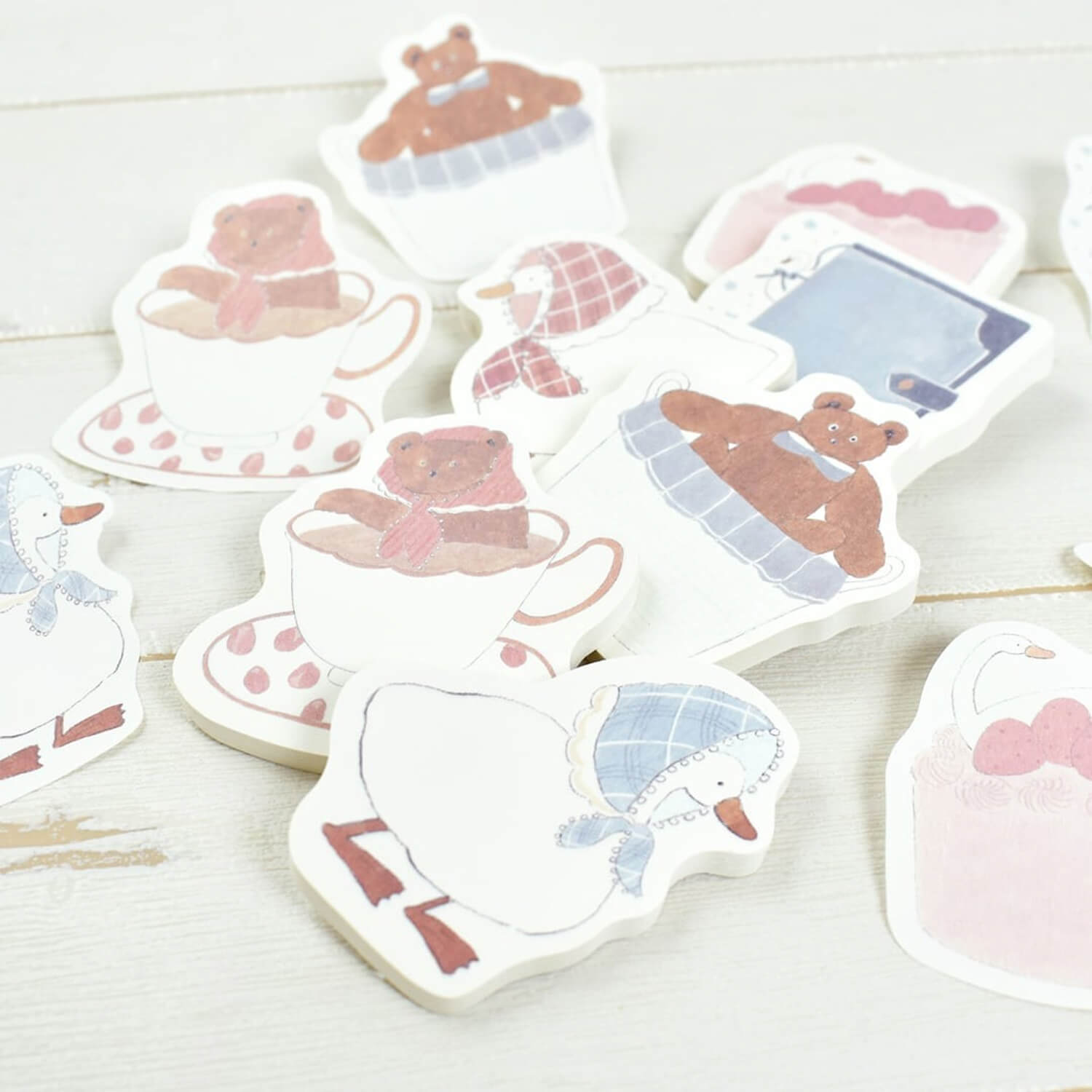 Papier Platz × Tobimatsu Shoichiro Die-Cut Sticky Notes