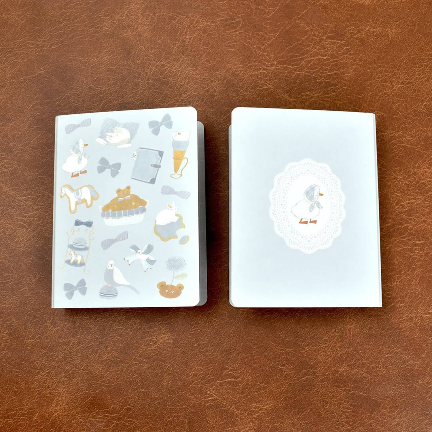 Papier Platz × Tobimatsu Shoichiro M6 Binder – Blue Favorite