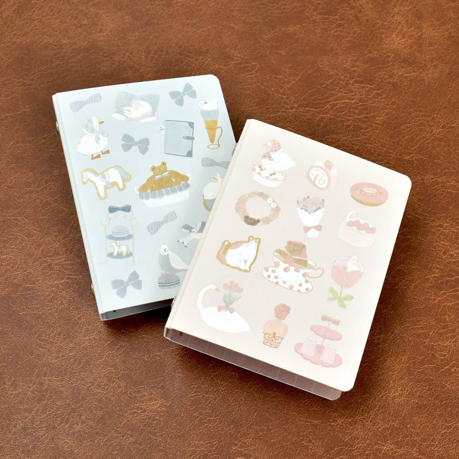 Papier Platz × Tobimatsu Shoichiro M6 Binder – Blue Favorite