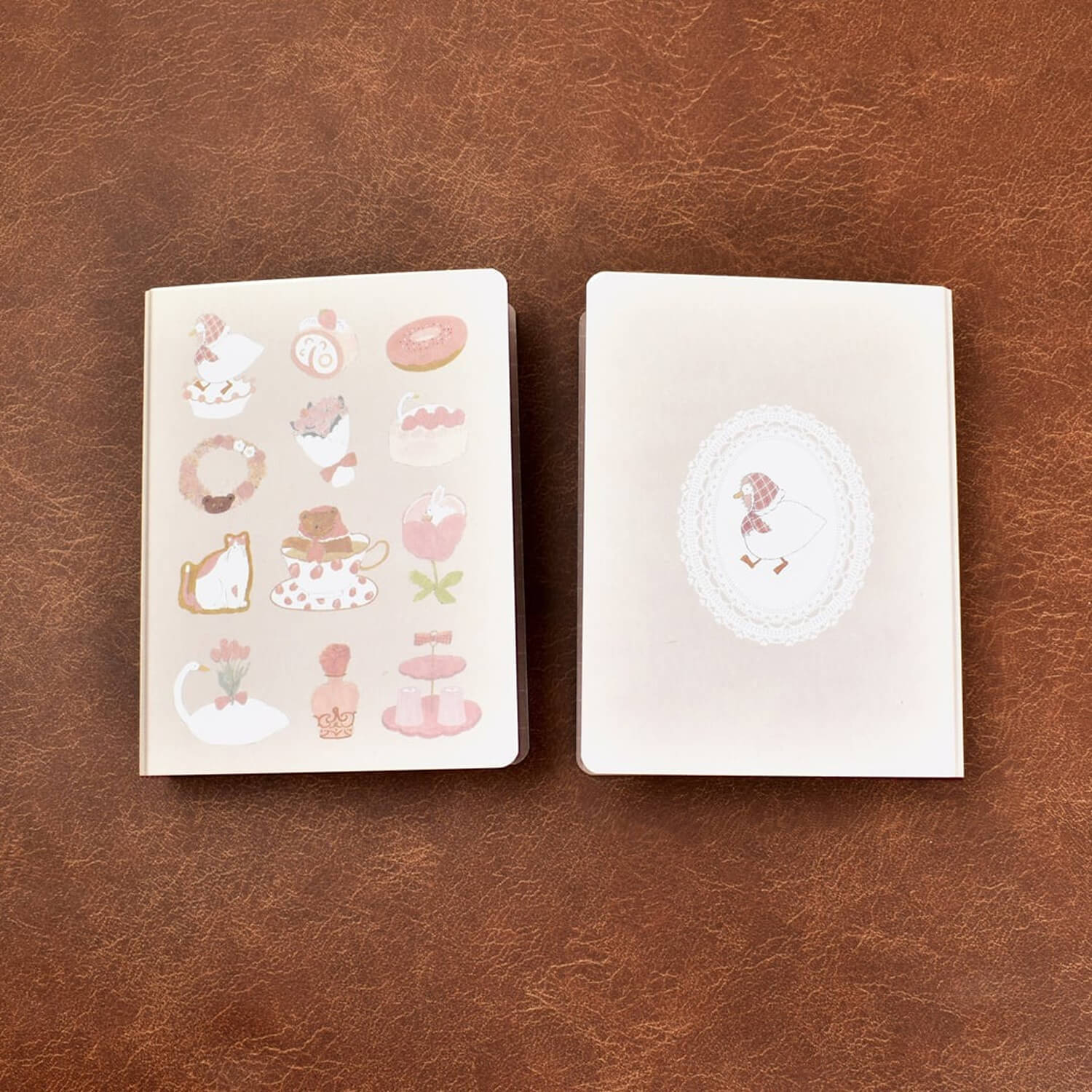Papier Platz × Tobimatsu Shoichiro M6 Binder – Pink Favorite