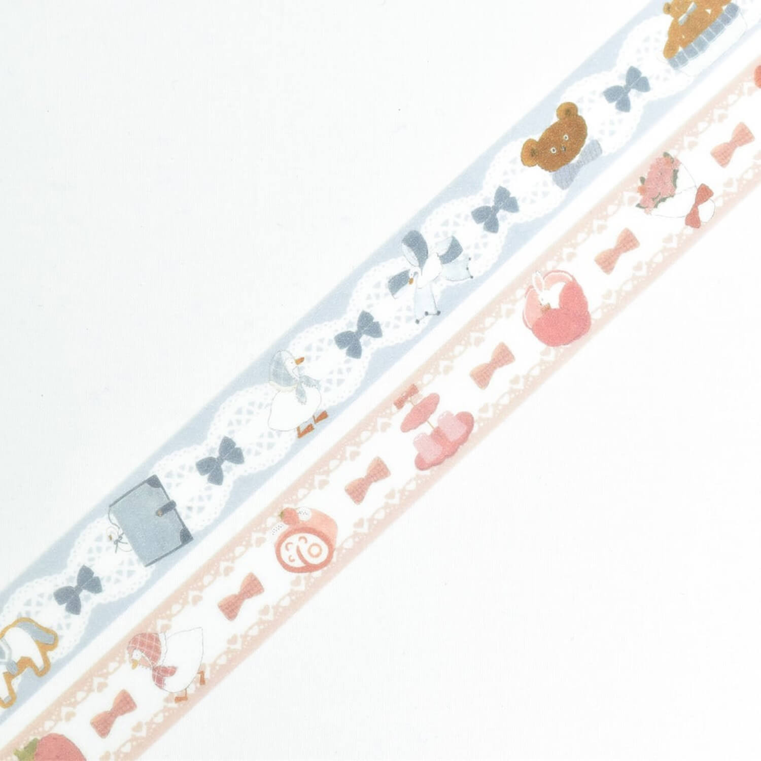 Papier Platz × Tobimatsu Shoichiro Sugar Ribbon Tape – Pink Favorite