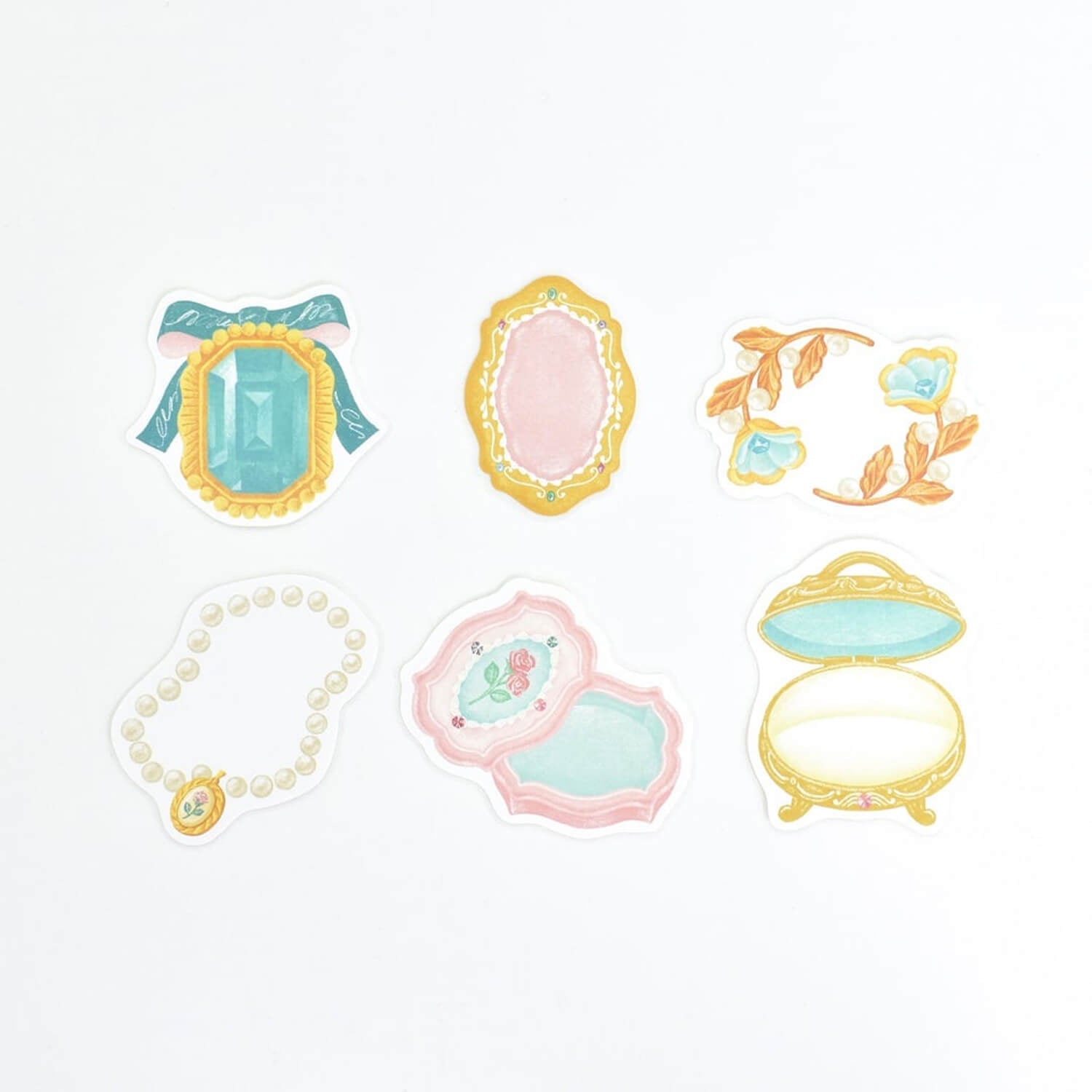 Papier Platz × à la car-do Flake Sticky Notes – Jewelry
