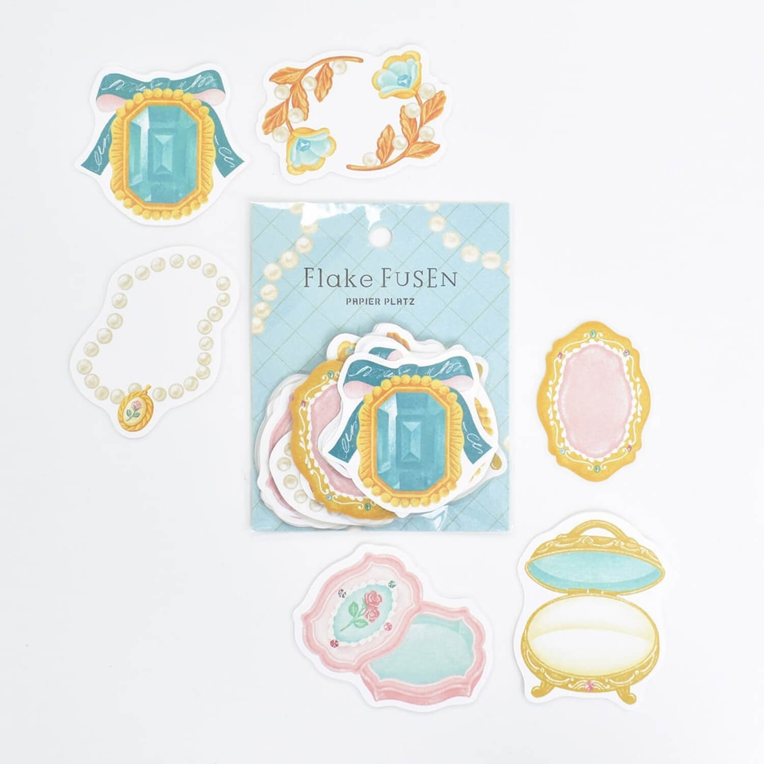 Papier Platz × à la car-do Flake Sticky Notes – Jewelry