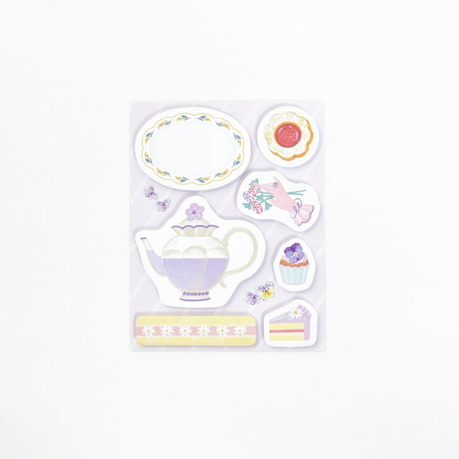 Papier Platz × à la car-do Mini Sticky Notes – Fleur et Sweets - Le Jardin
