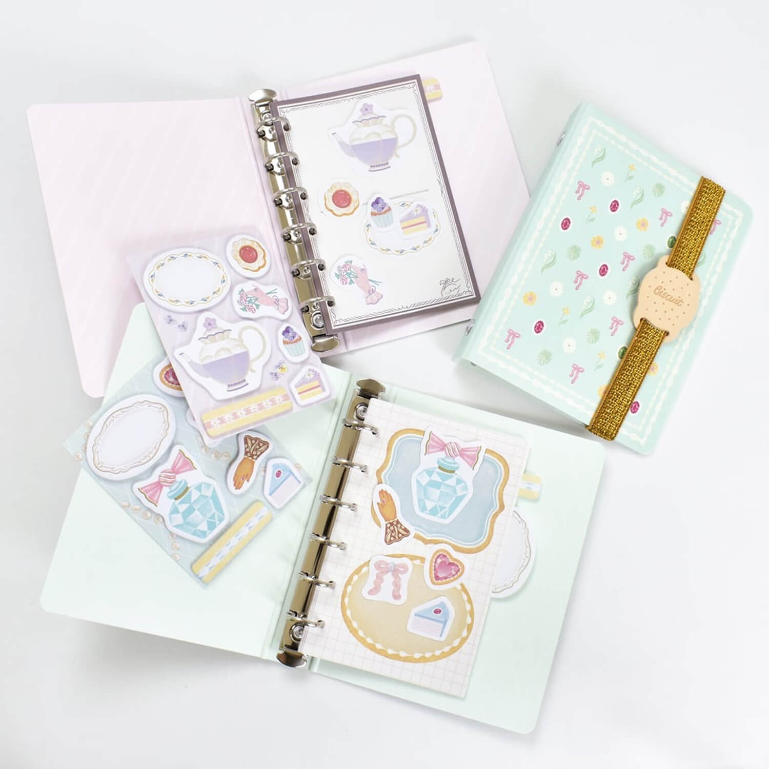 Papier Platz × à la car-do Mini Sticky Notes – Fleur et Sweets - Le Jardin