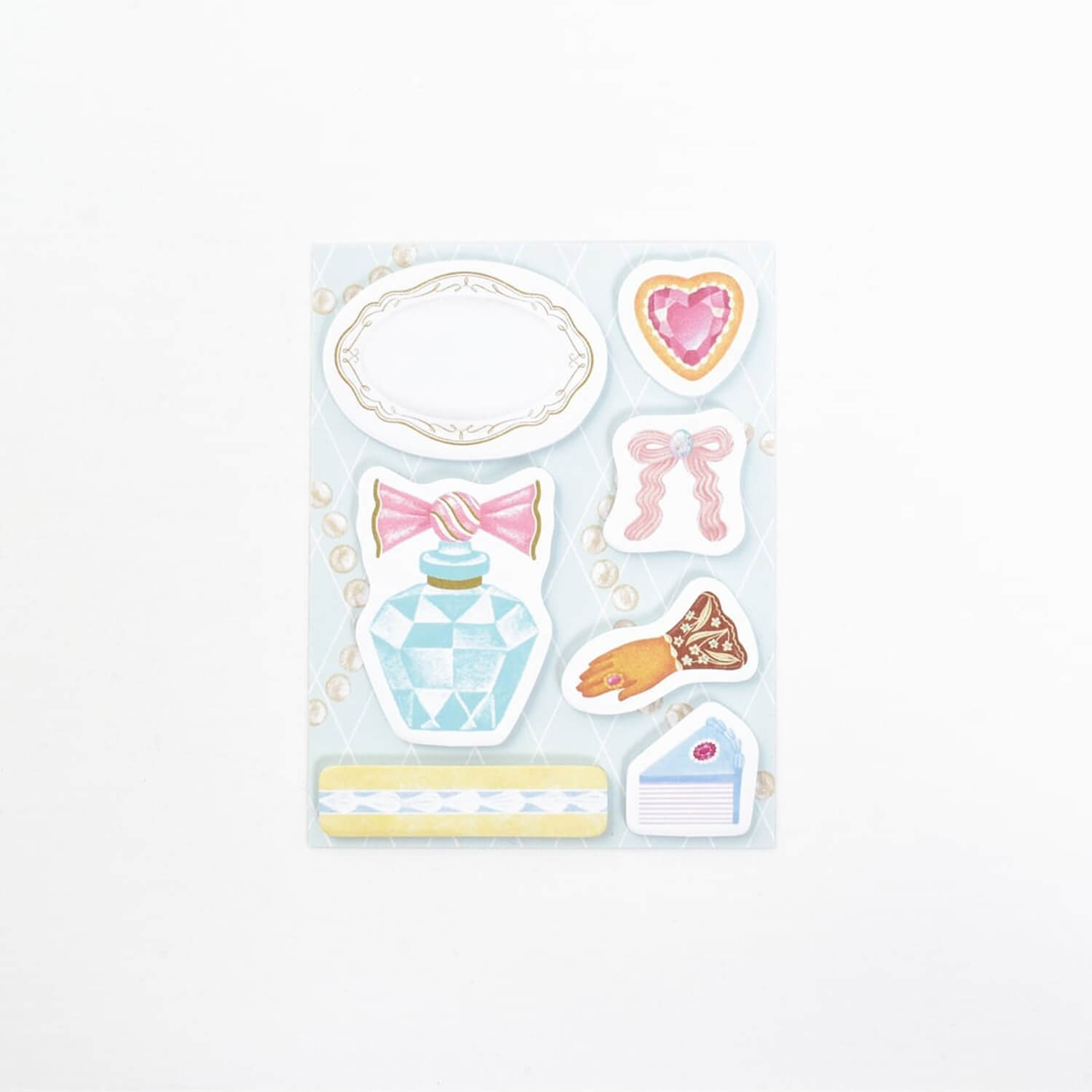 Papier Platz × à la car-do Mini Sticky Notes – Jewelry