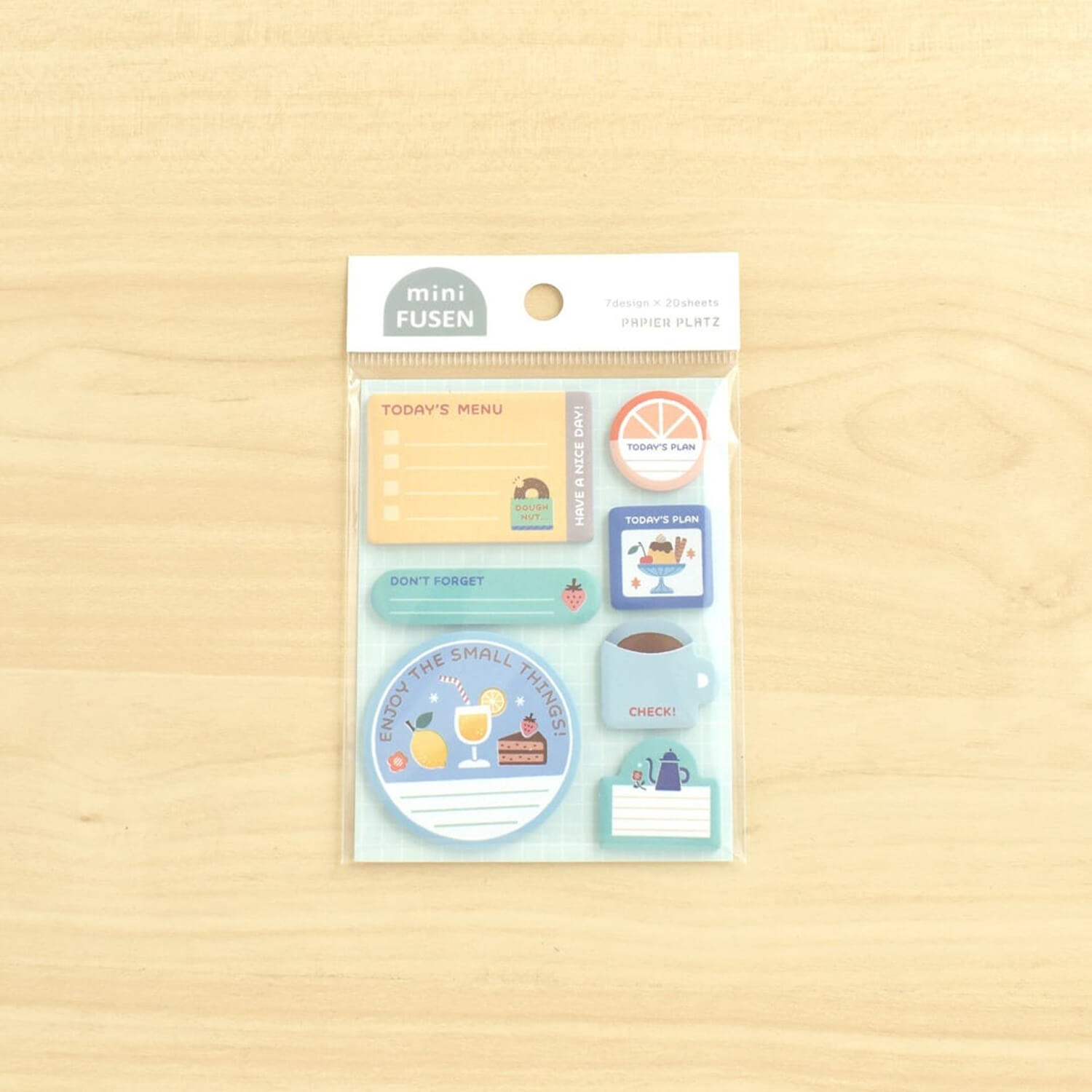 Papier Platz × eric Mini Sticky Notes – Fruit &amp; Sweets