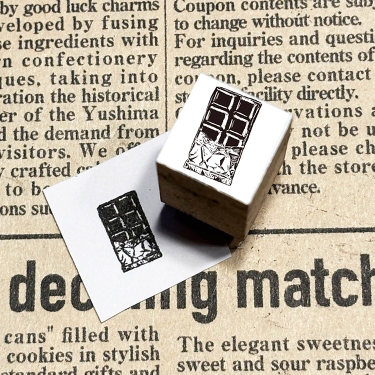 Patissier Harinezumi Mini Stamp - Chocolate