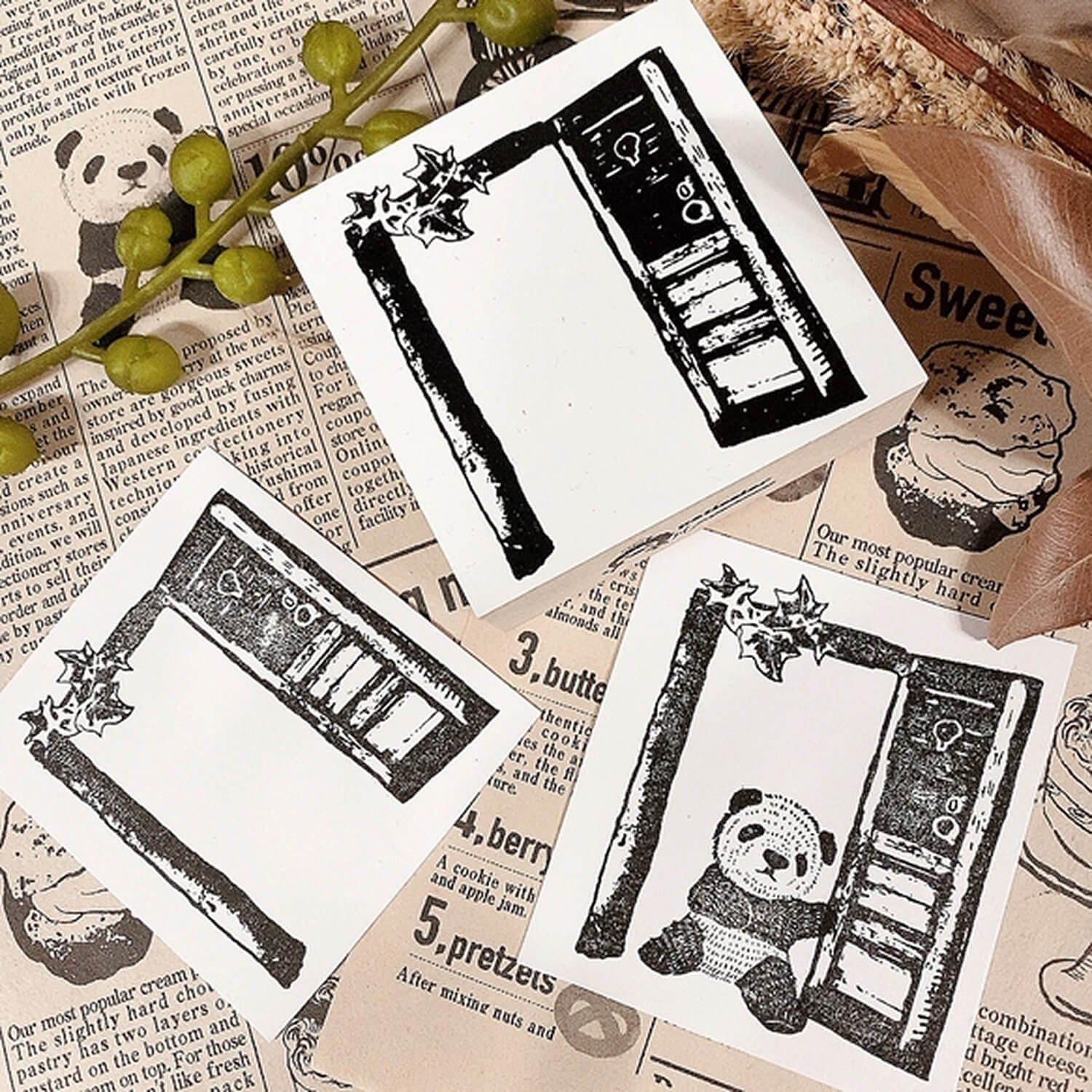 Patissier Harinezumi Stamp - Antique Door