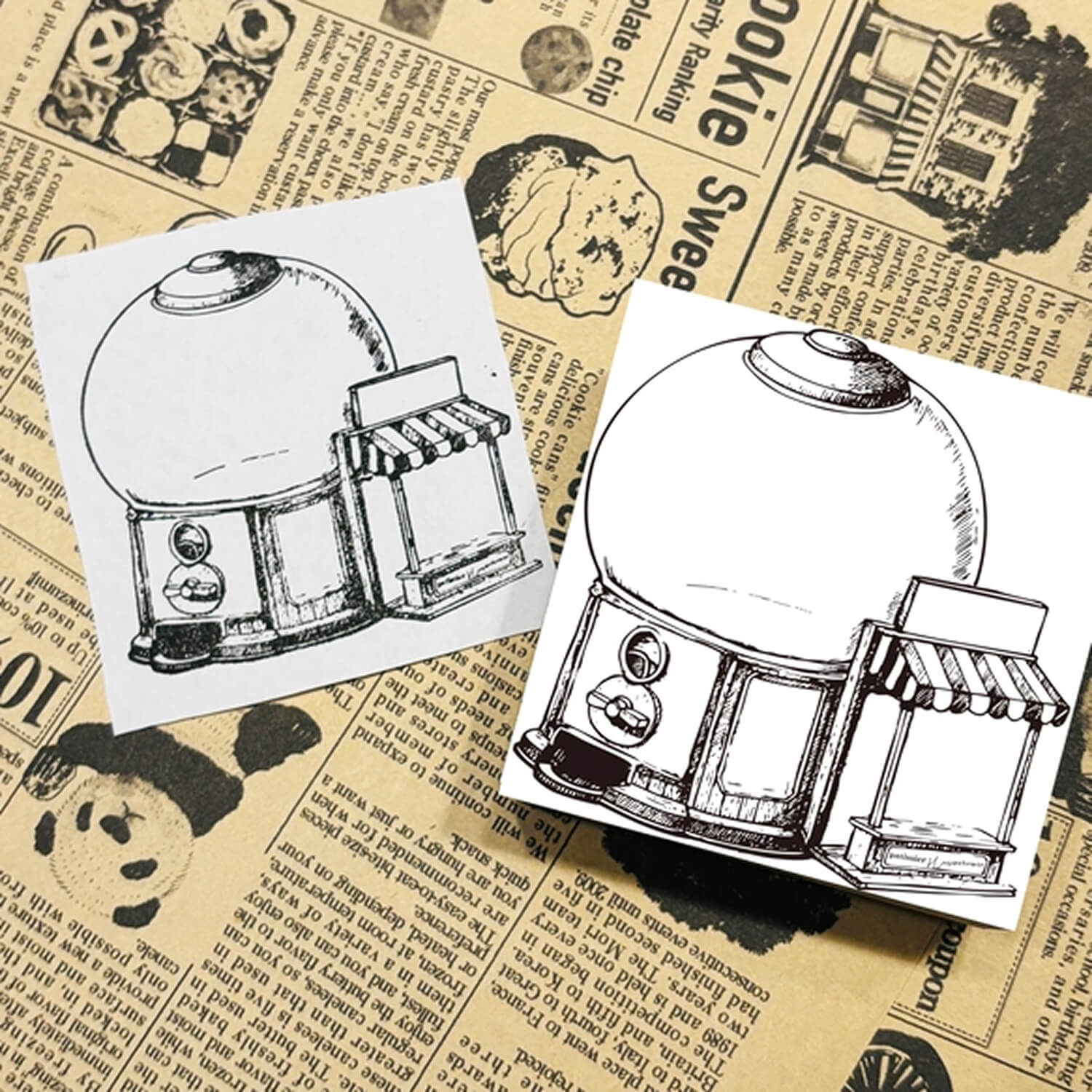Patissier Harinezumi Stamp - Capsule Toy Shop