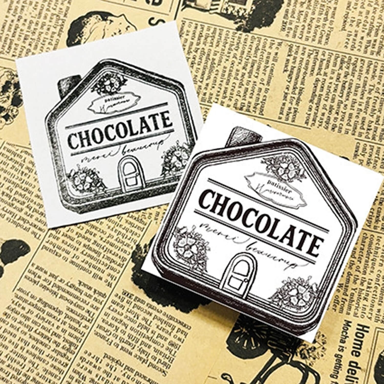 Patissier Harinezumi Stamp - Chocolate Tin House