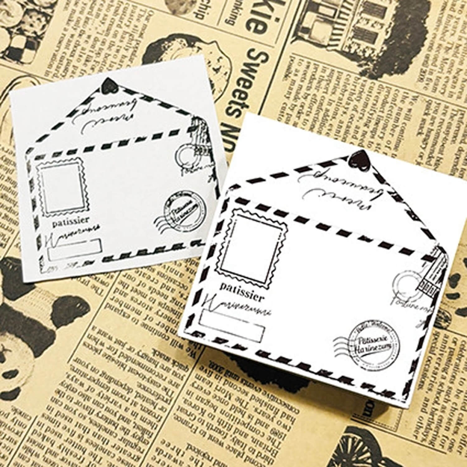 Patissier Harinezumi Stamp - Envelope