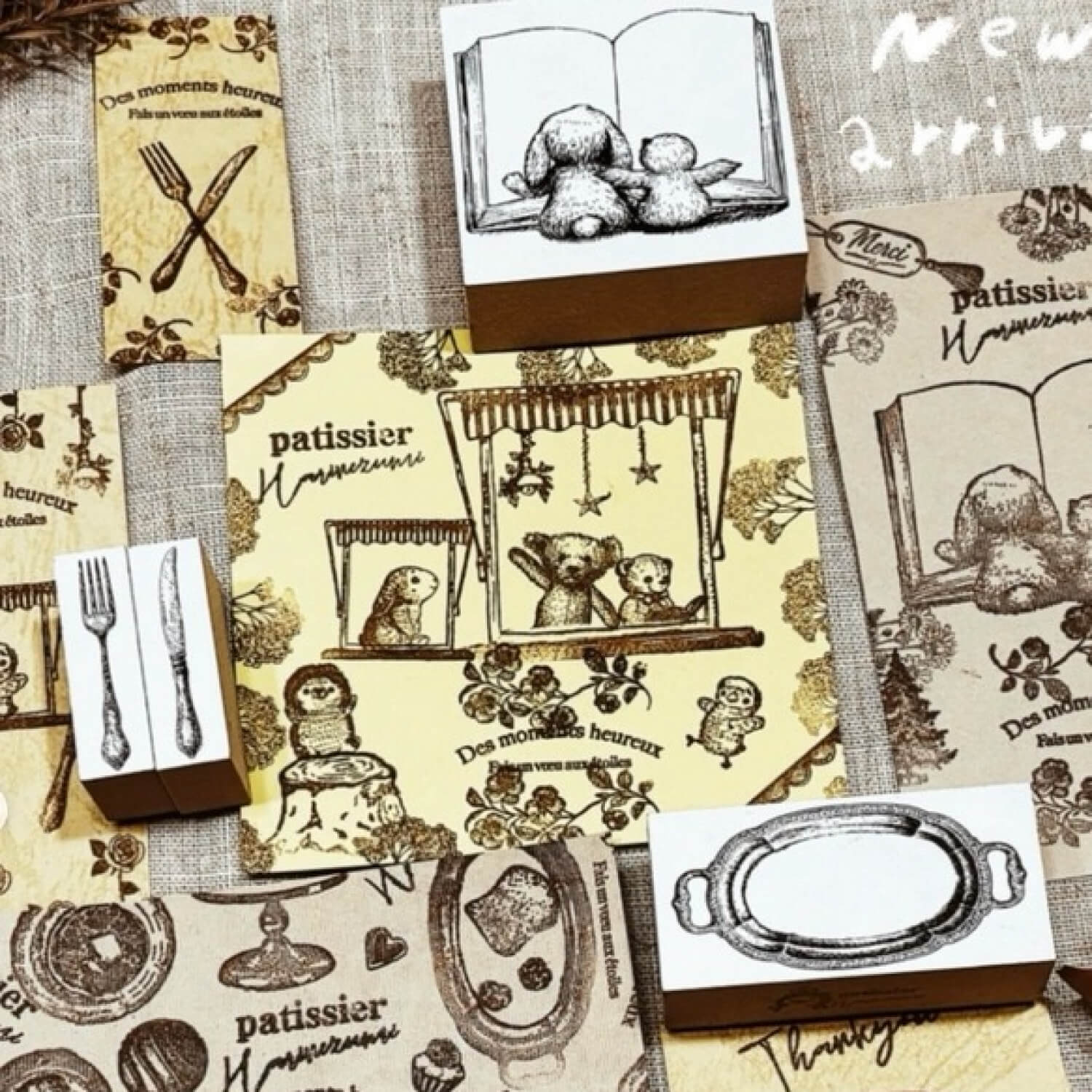 Patissier Harinezumi Stamp - Fork