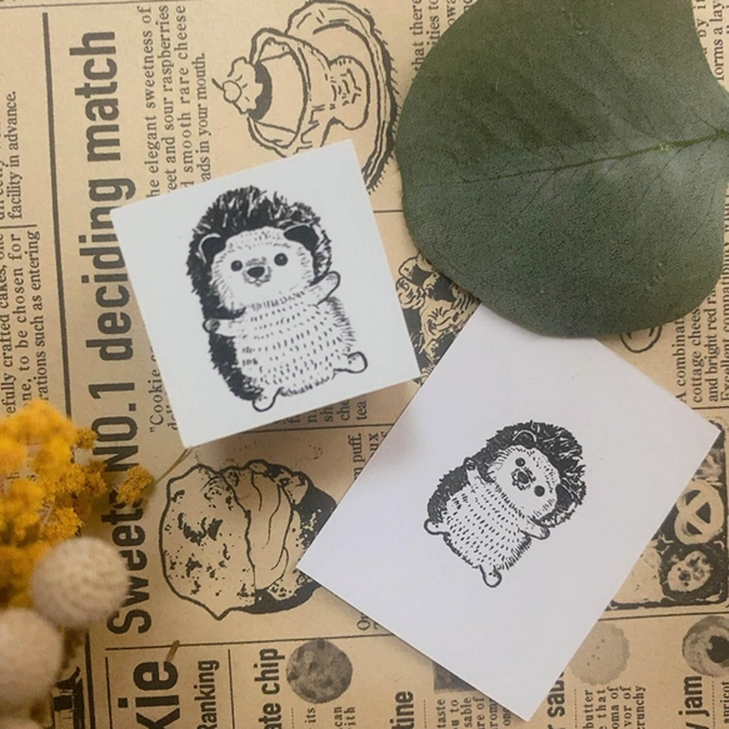 Patissier Harinezumi Stamp - Harry the Hedgehog