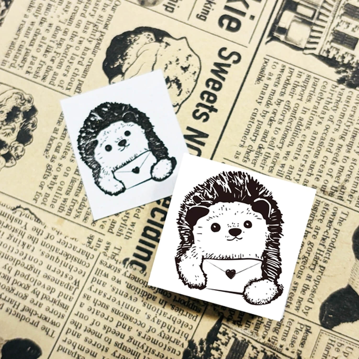 Patissier Harinezumi Stamp - Letter-Carrying Harry