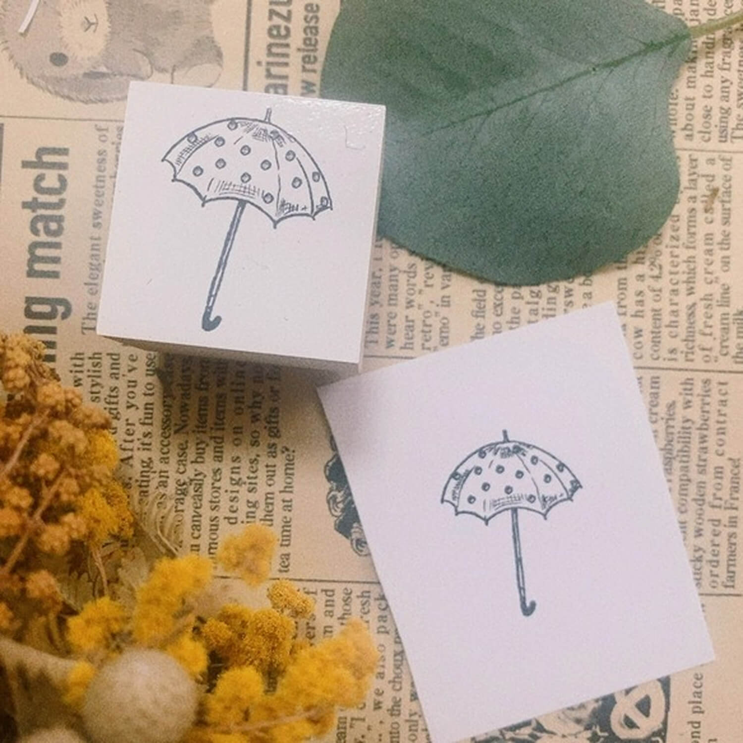 Patissier Harinezumi Stamp - Umbrella