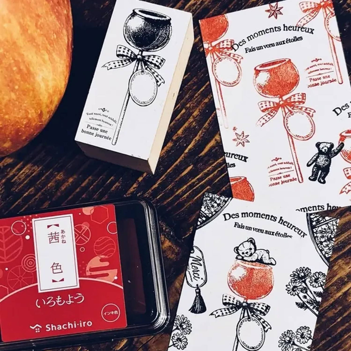 Patissier Harinezumi Stamp – Candy Apple