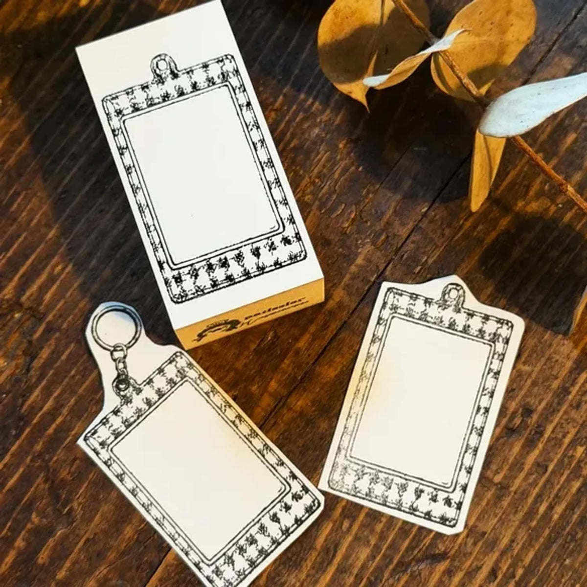 Patissier Harinezumi Stamp – Checked Instant Photo Holder