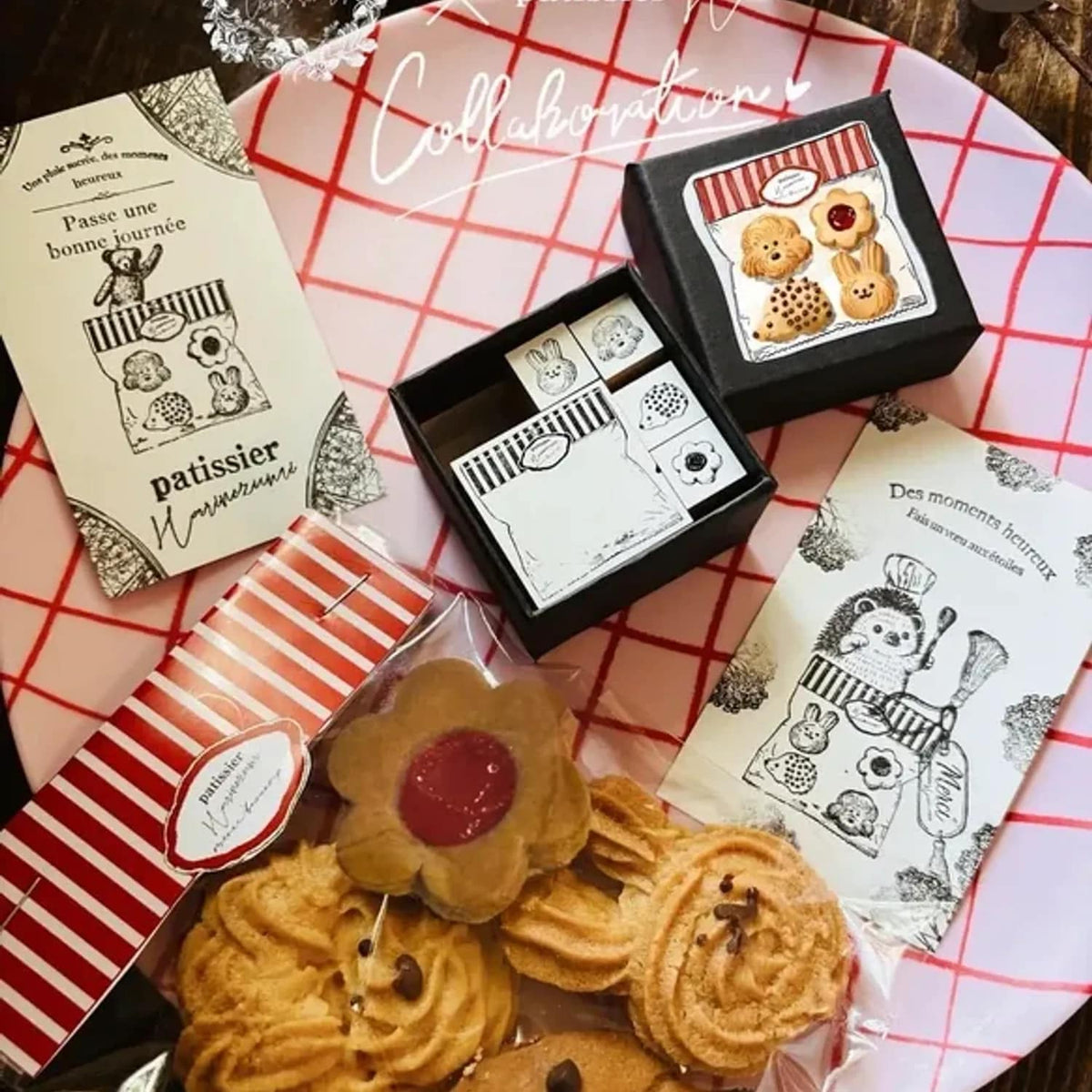 Patissier Harinezumi Stamp – Cookie Bag
