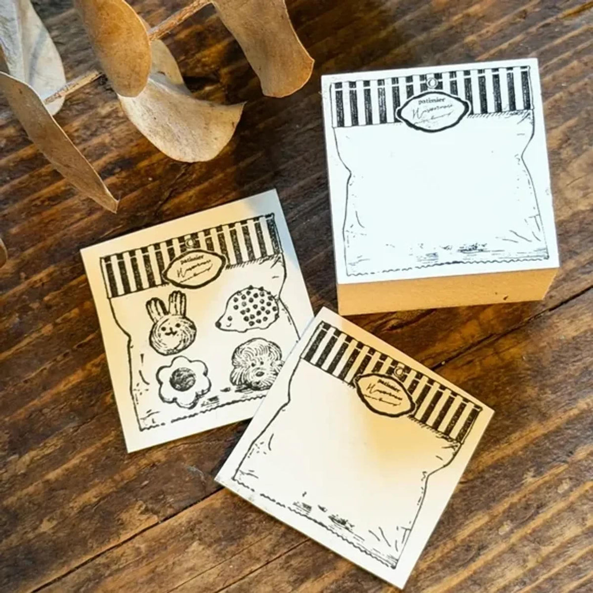 Patissier Harinezumi Stamp – Cookie Bag
