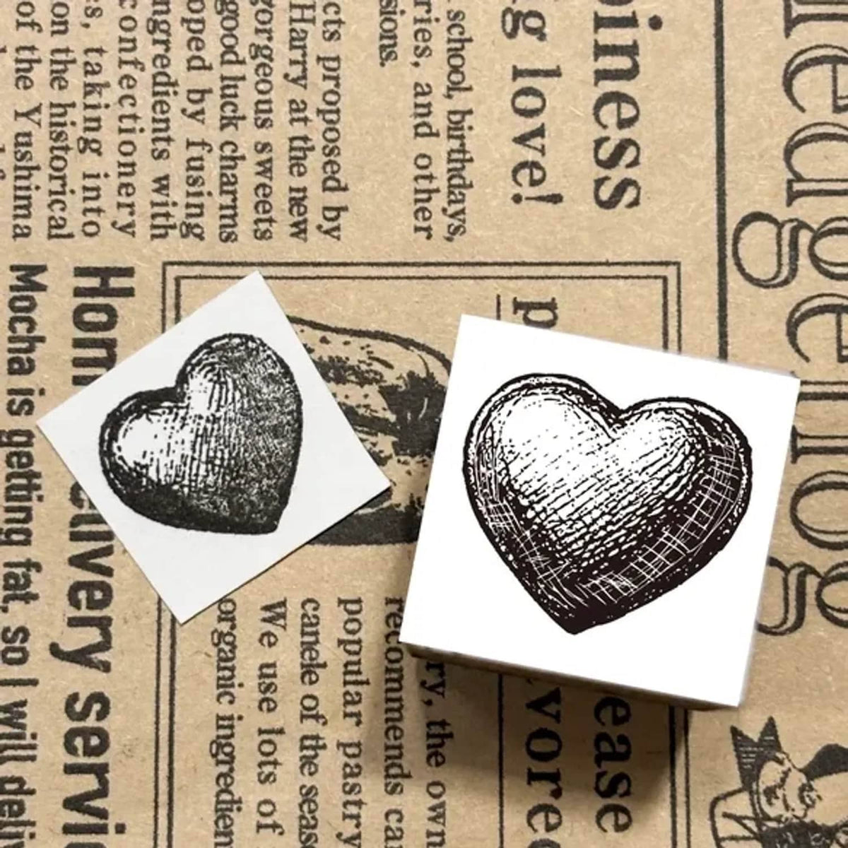 Patissier Harinezumi Stamp – Heart Chocolate