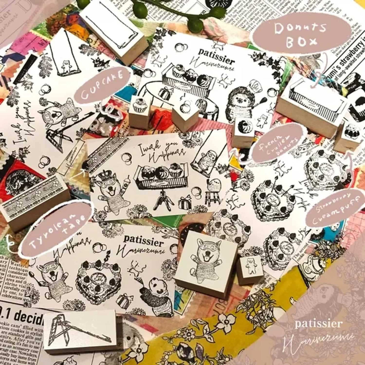 Patissier Harinezumi Stamp – Swing