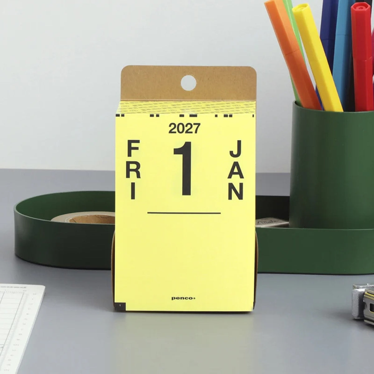 Penco 2027 Daily Calendar