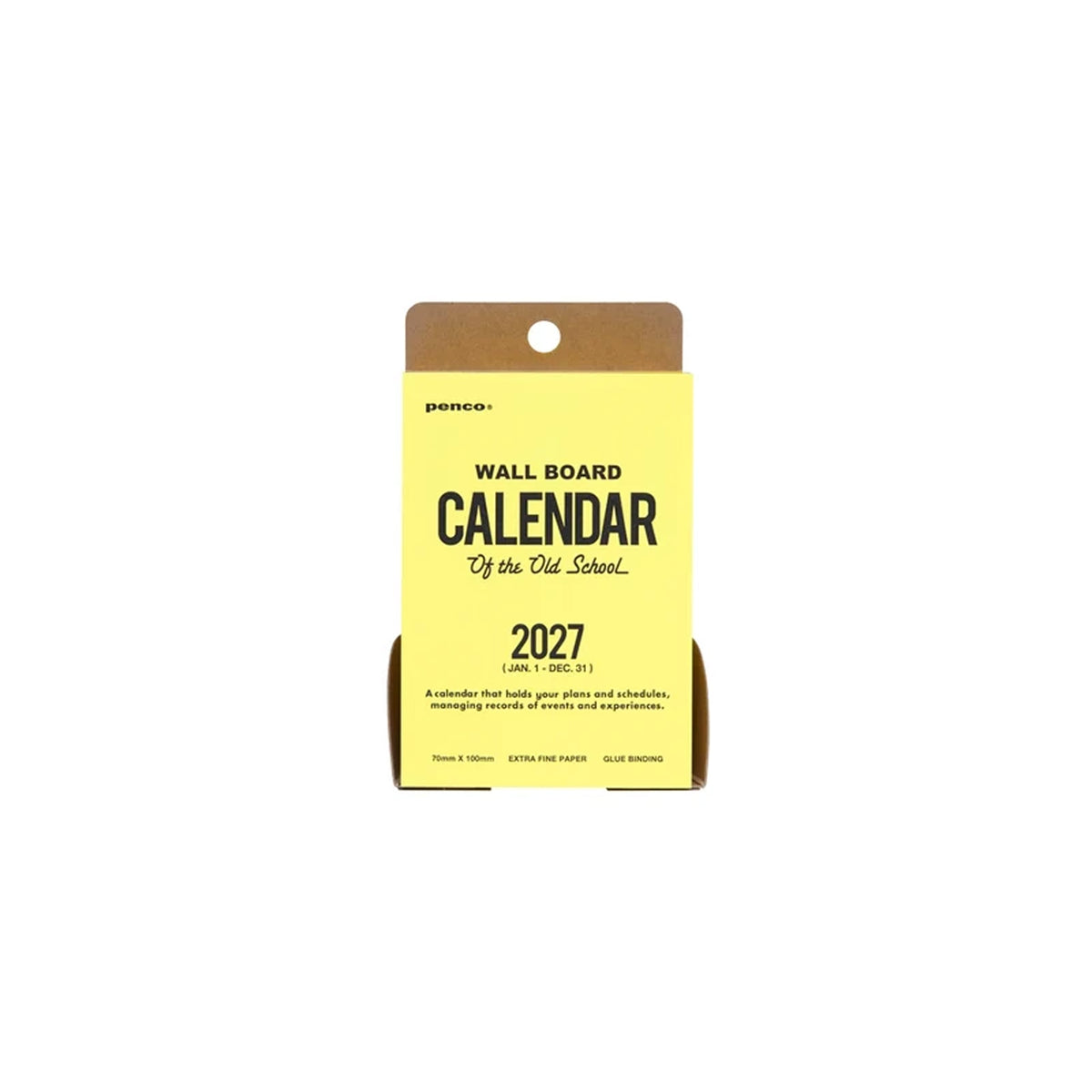 Penco 2027 Daily Calendar