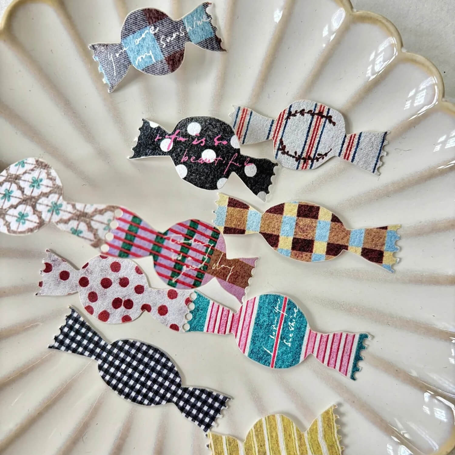 Pion Die-Cut Shaped Washi Tape – Candy