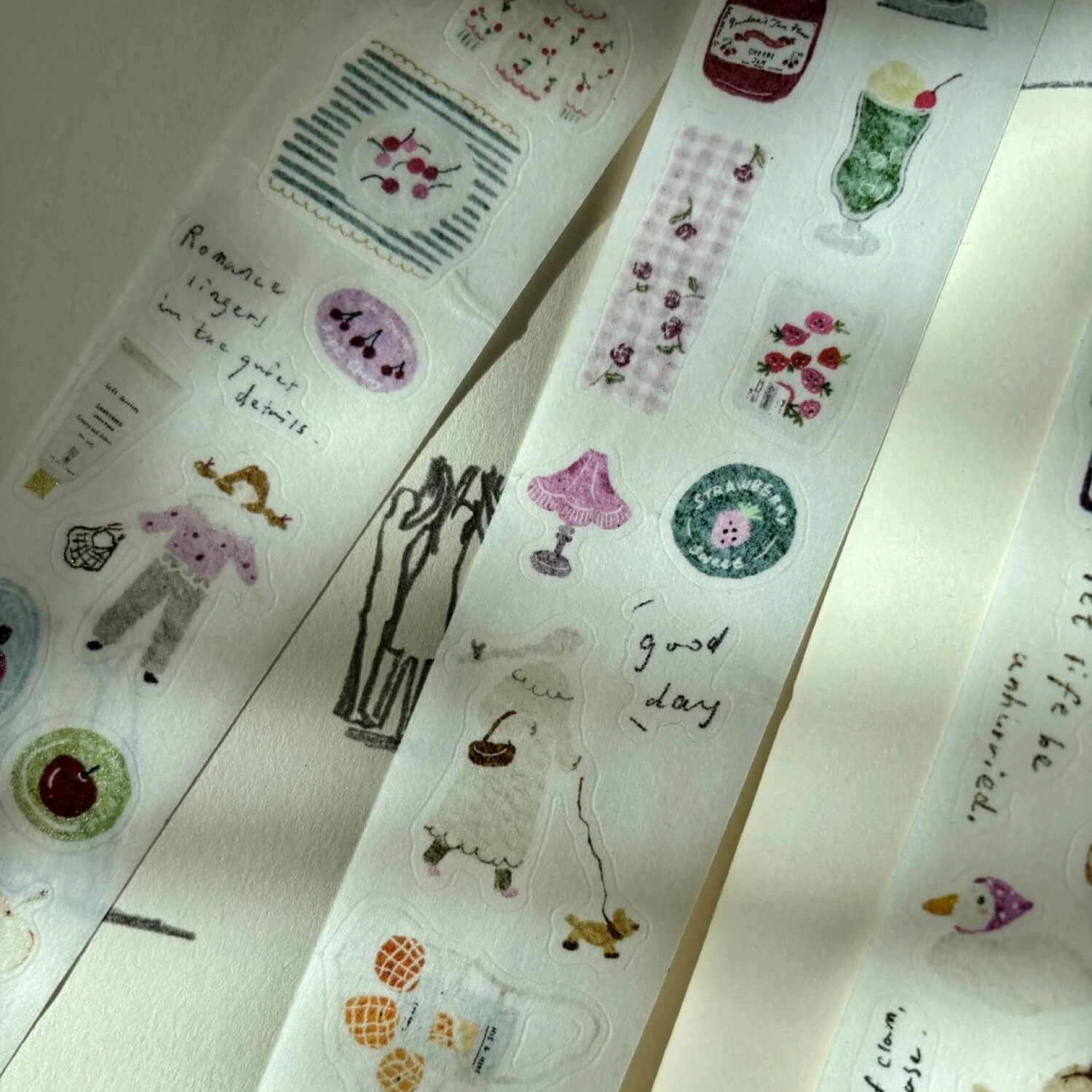 Pion Kiss-Cut Washi Tape – Fruit