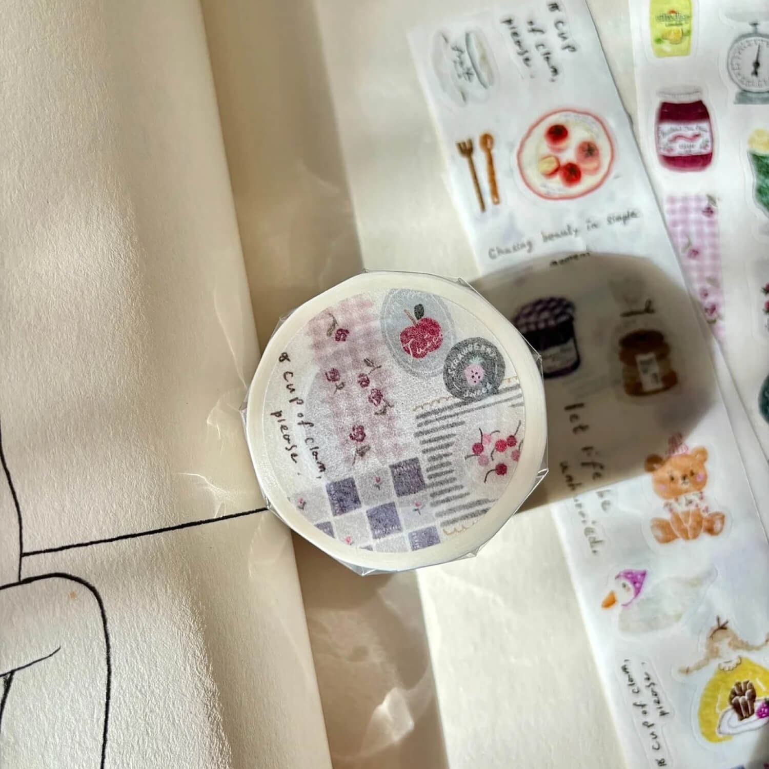 Pion Kiss-Cut Washi Tape – Fruit