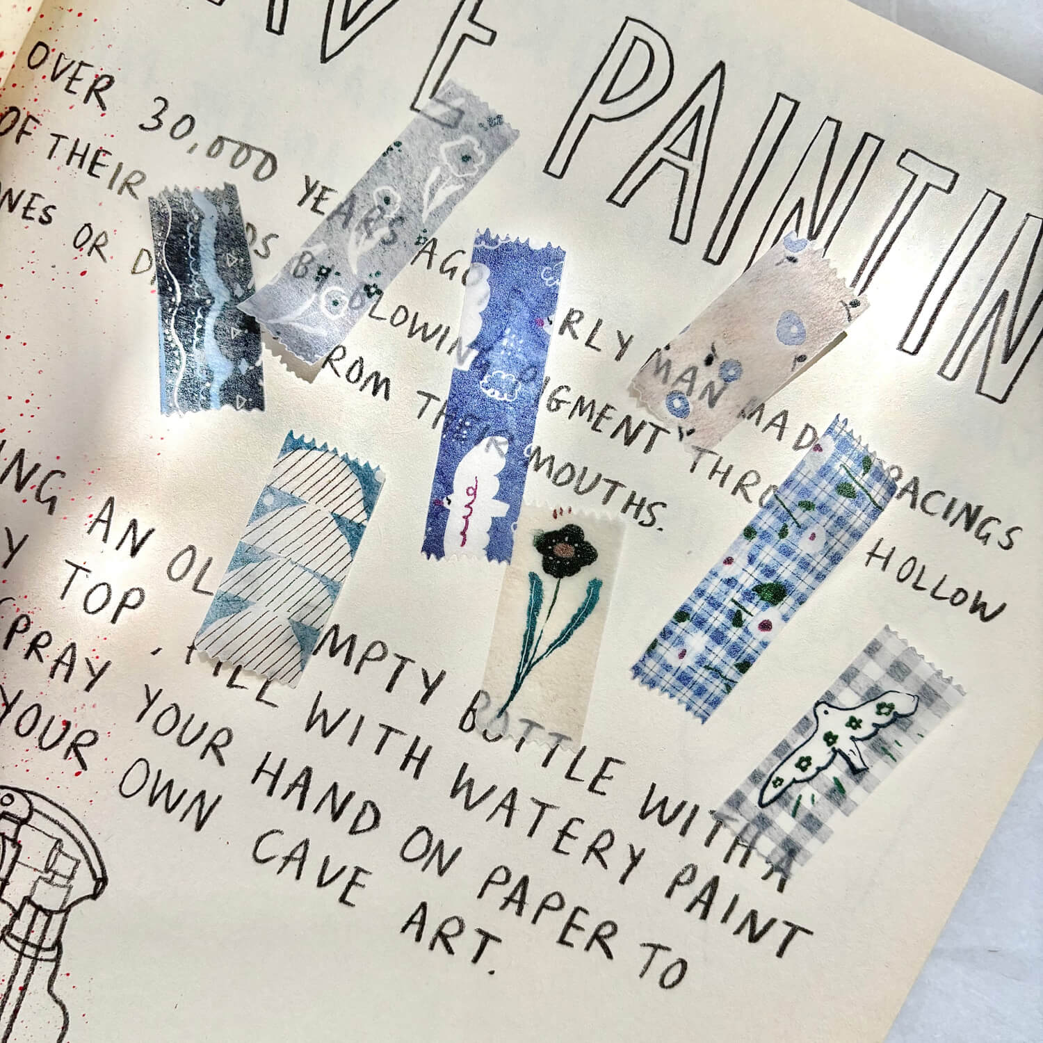 Pion Kiss Cut Washi Tape - Ten Parts