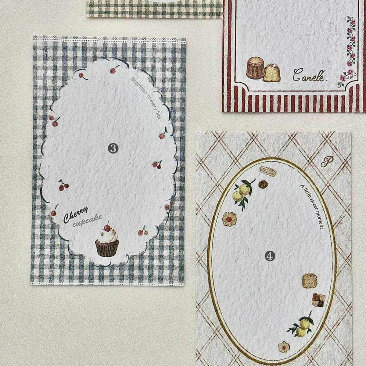 Pion M5 Memo Sheets - dessert