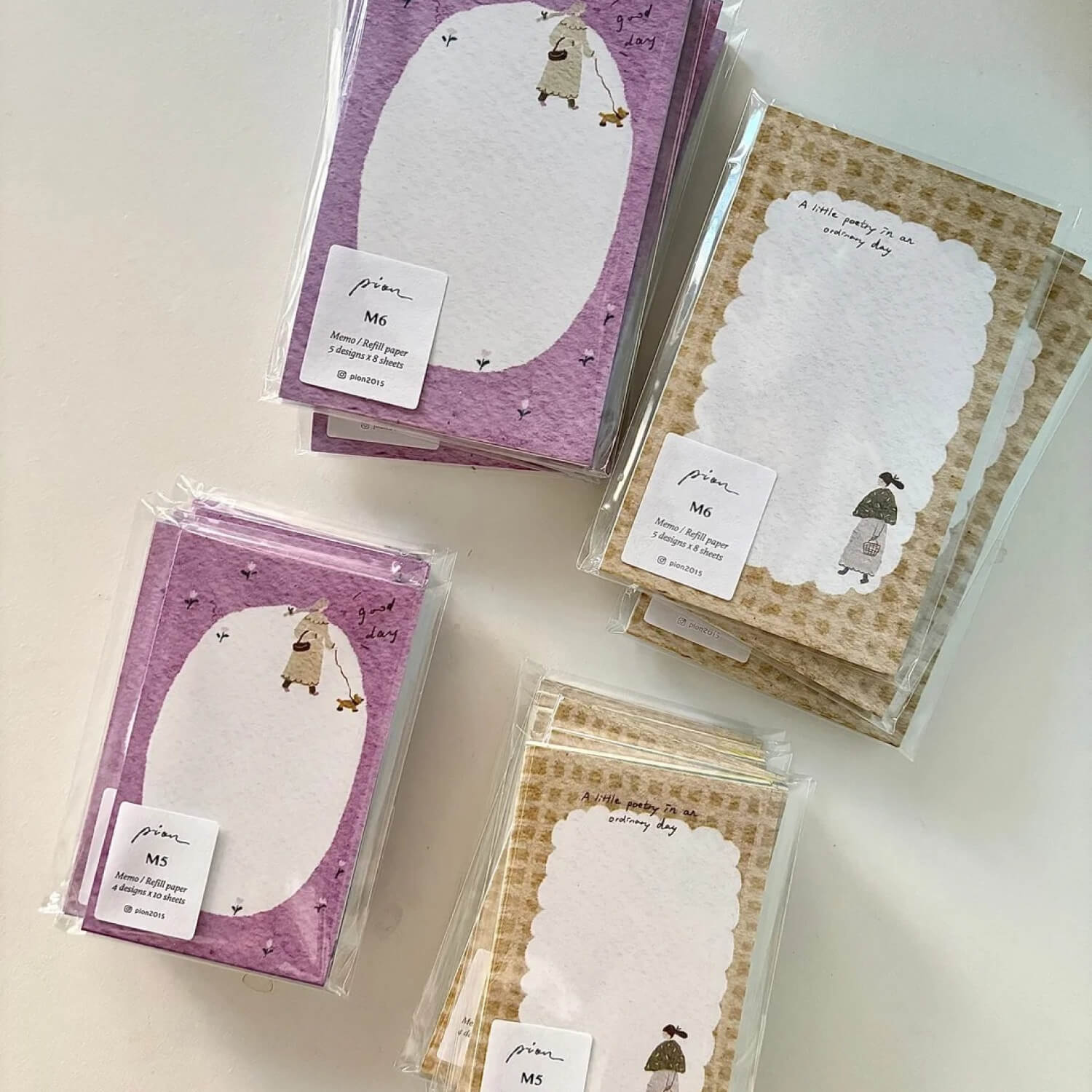 Pion M5 Memo &amp; Refill Paper