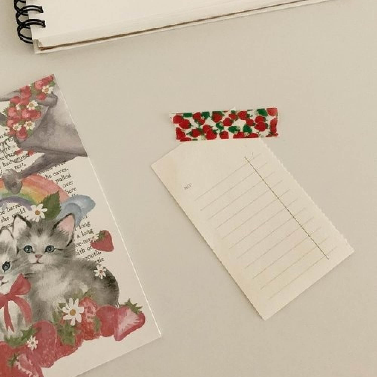 Popo Factory Berry Milk Masking Tape