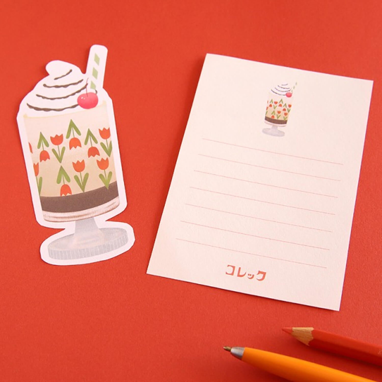 RYU-RYU Aderia Retro Mini Letter Set – Tulip