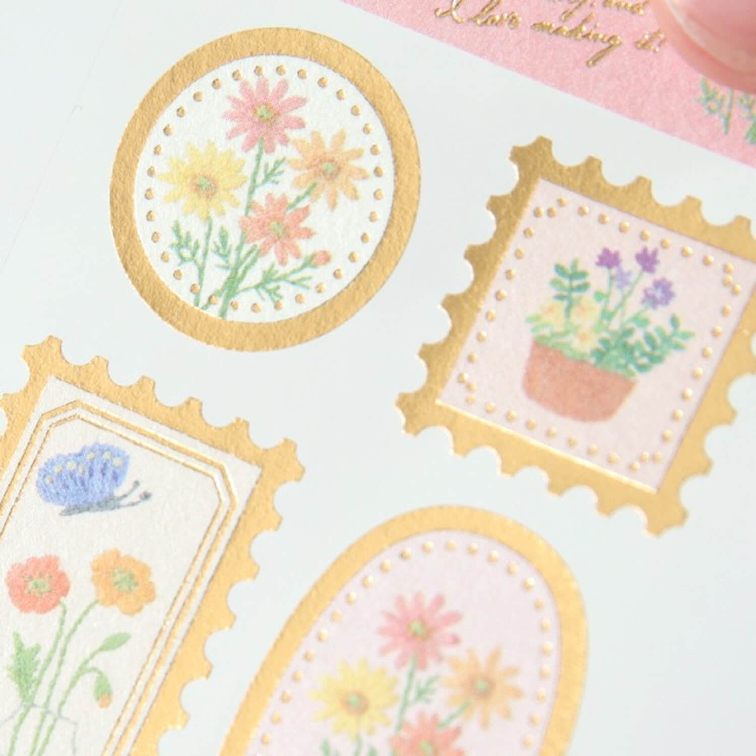 RYU-RYU Embroidery Fun Stickers – Flower