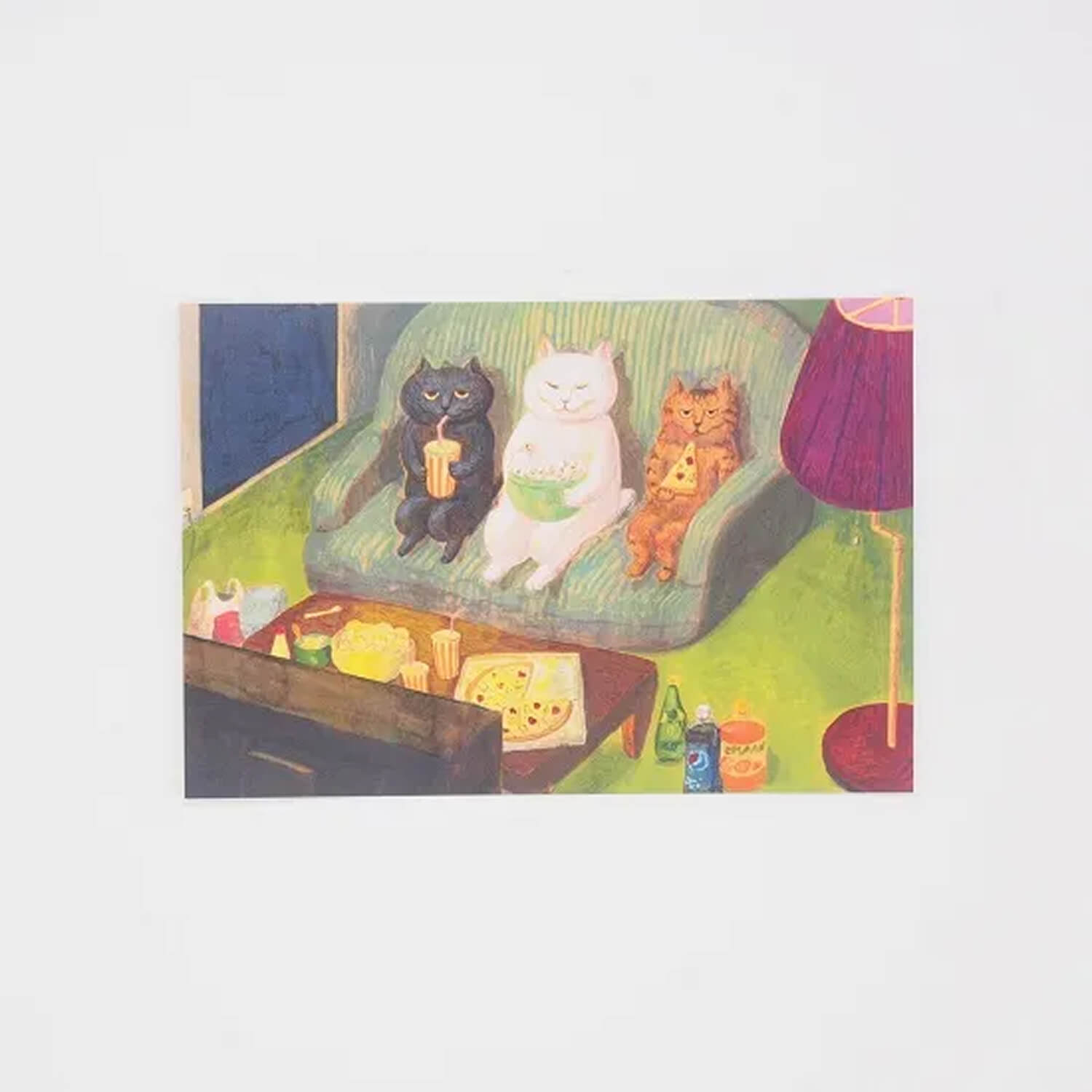 Reiko Kamano Postcard – Enjoyment