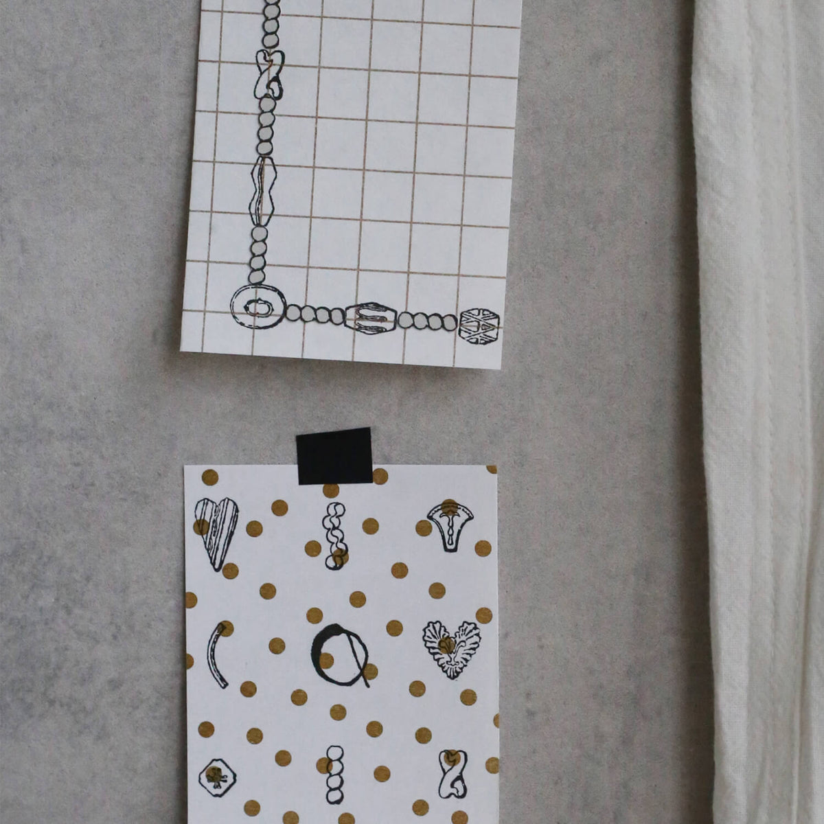 Ribbon Works Clear Stamp Set – Lustrous Heart Crafts Bead Alphabet