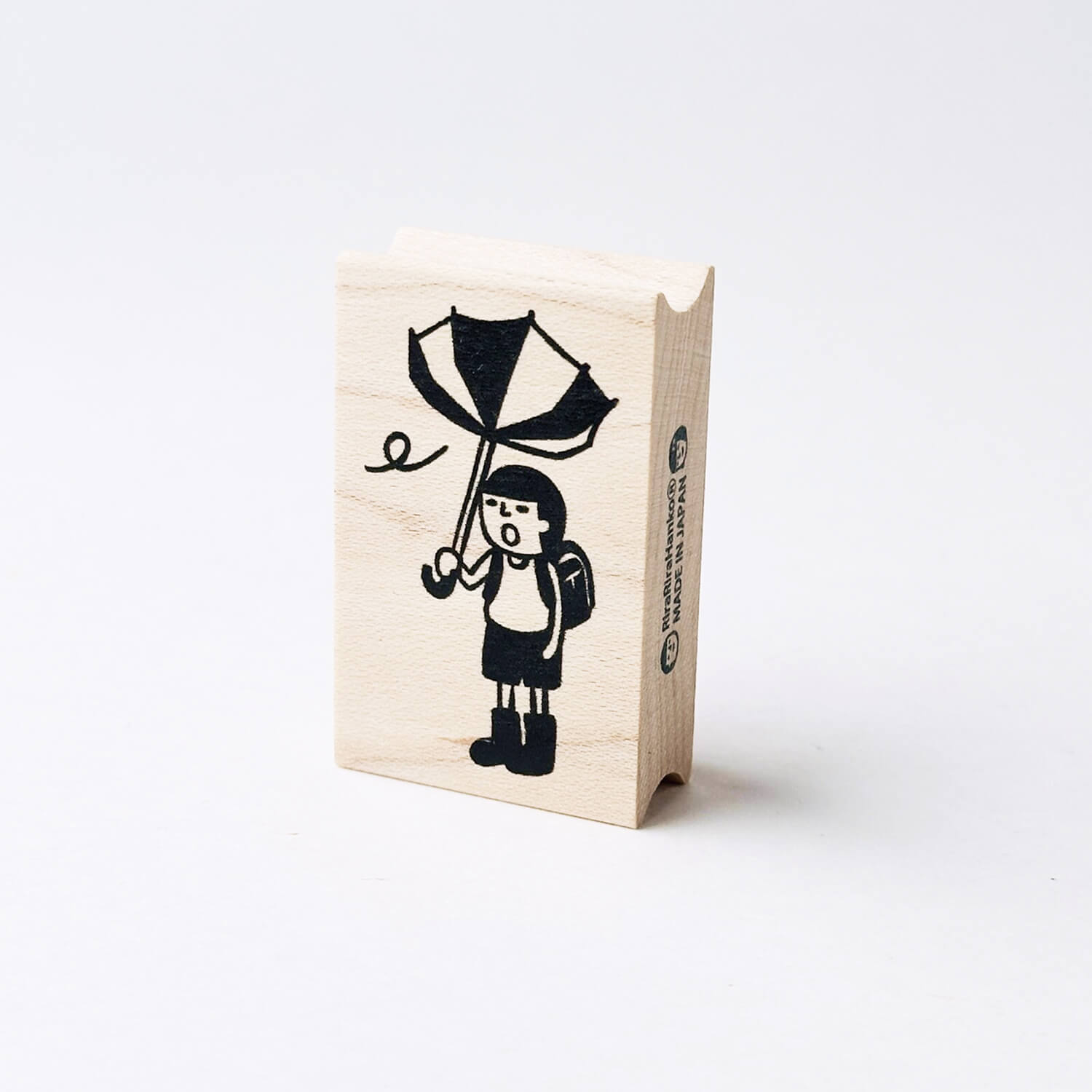 Rira Rira Mamoru-kun Stamp – Inside-Out Umbrella