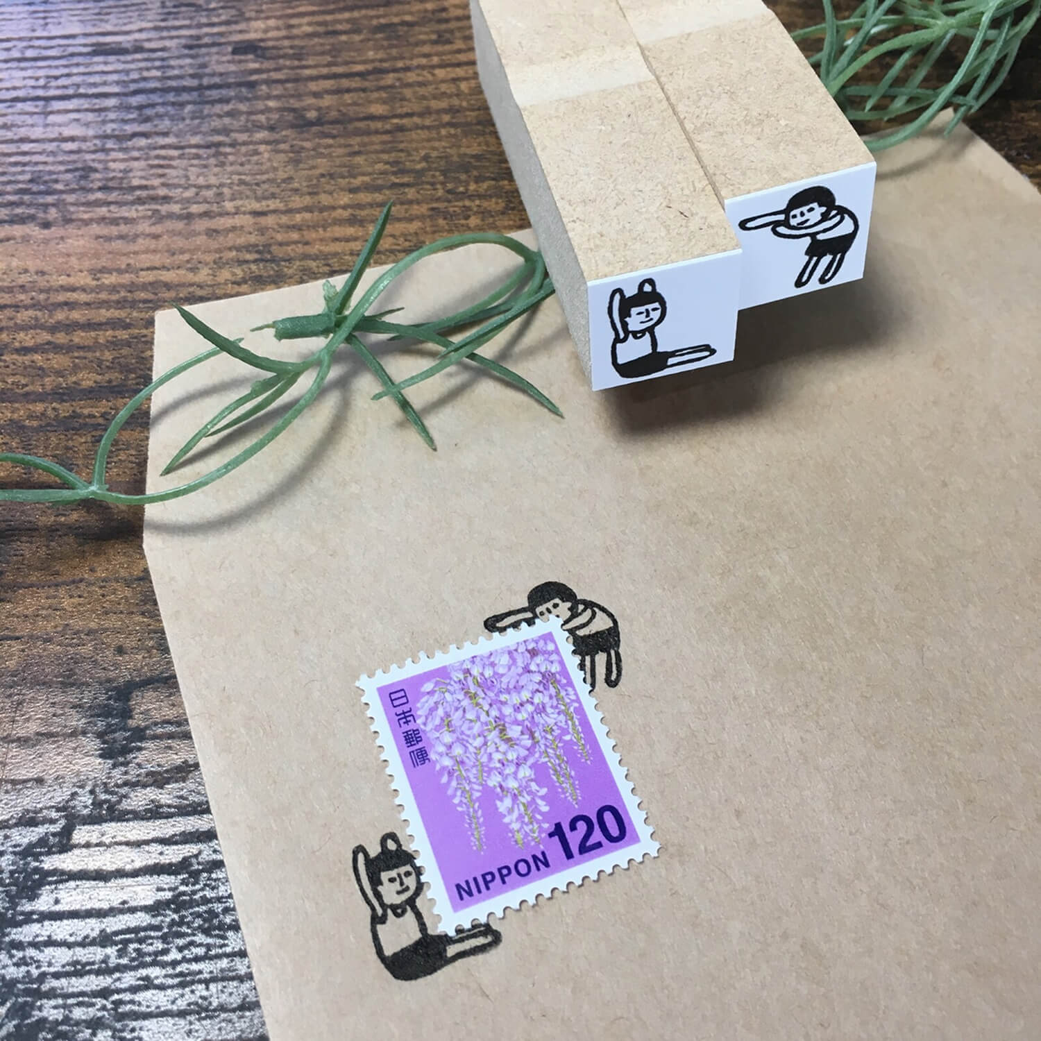 Rira Rira Mamoru-kun Stamp – Slumped