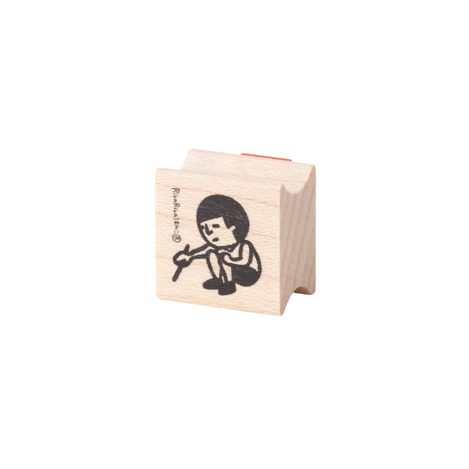 Rira Rira Mamoru-kun Stamp – Sulking