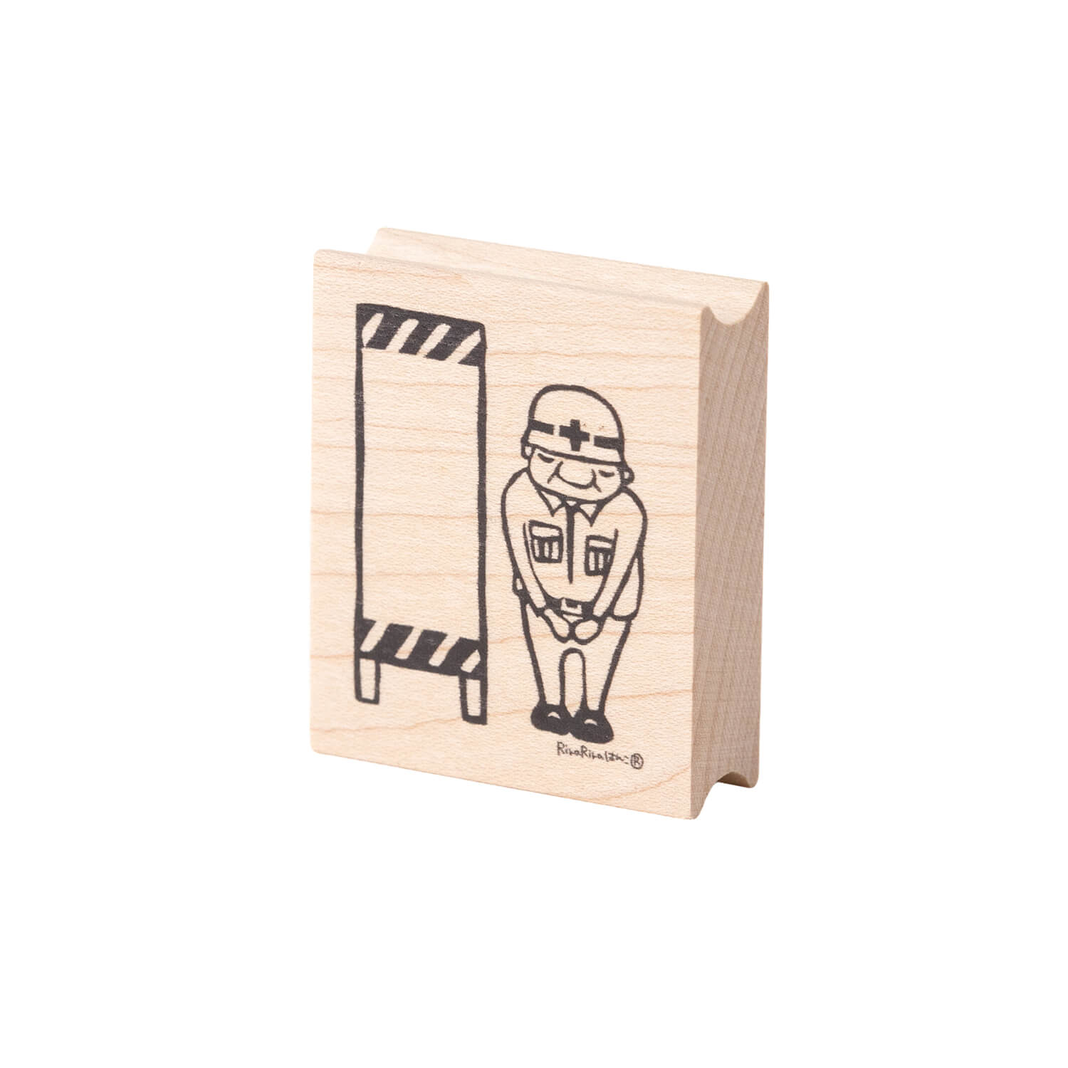 Rira Rira Section Chief Iwai Stamp – Construction Site Notice
