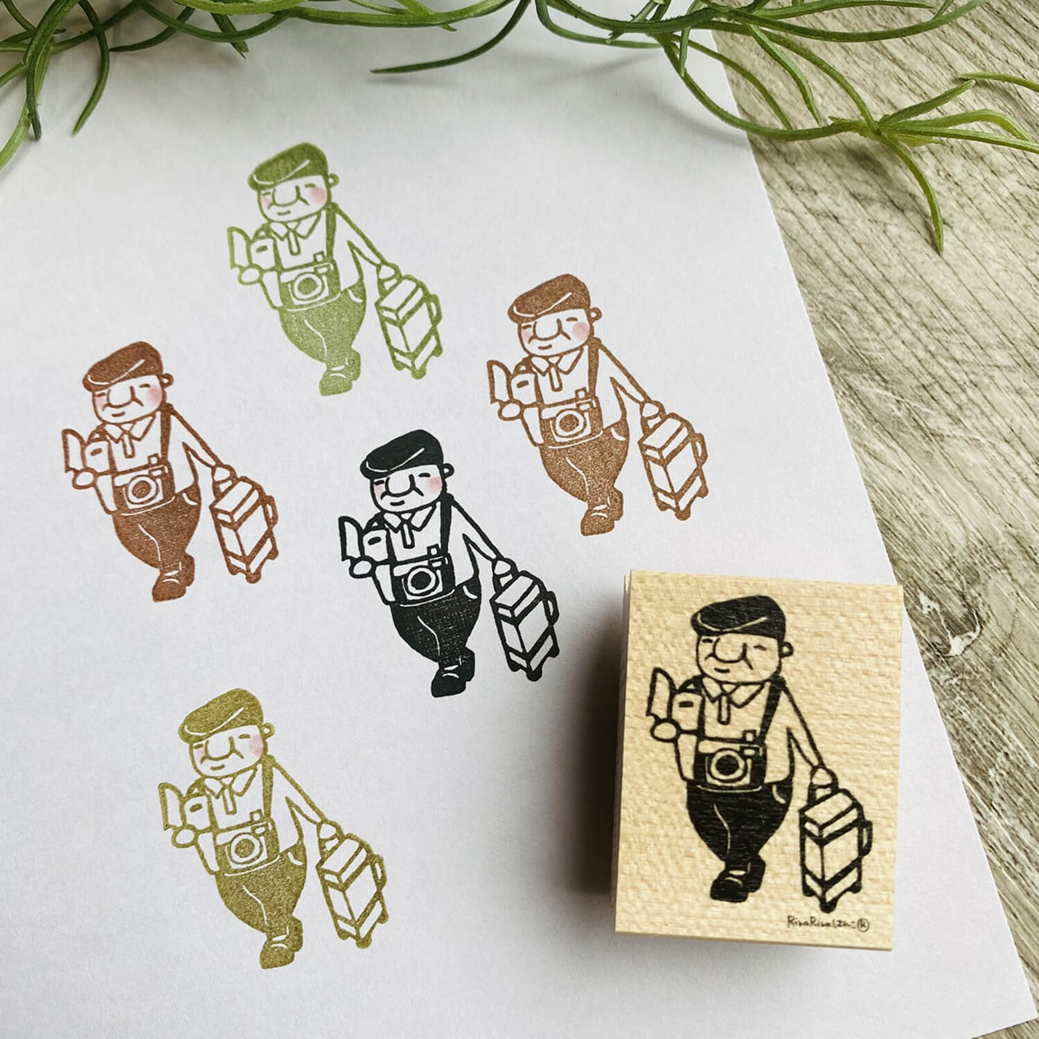 Rira Rira Section Chief Iwai Stamp – Traveling