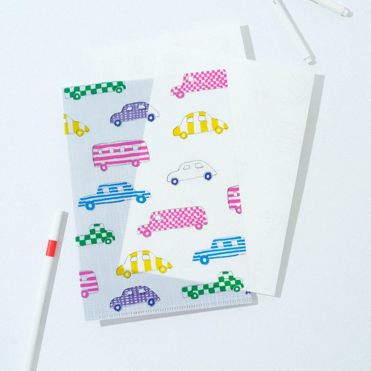 SOU・SOU x PHP Institute A5 Clear File – Car
