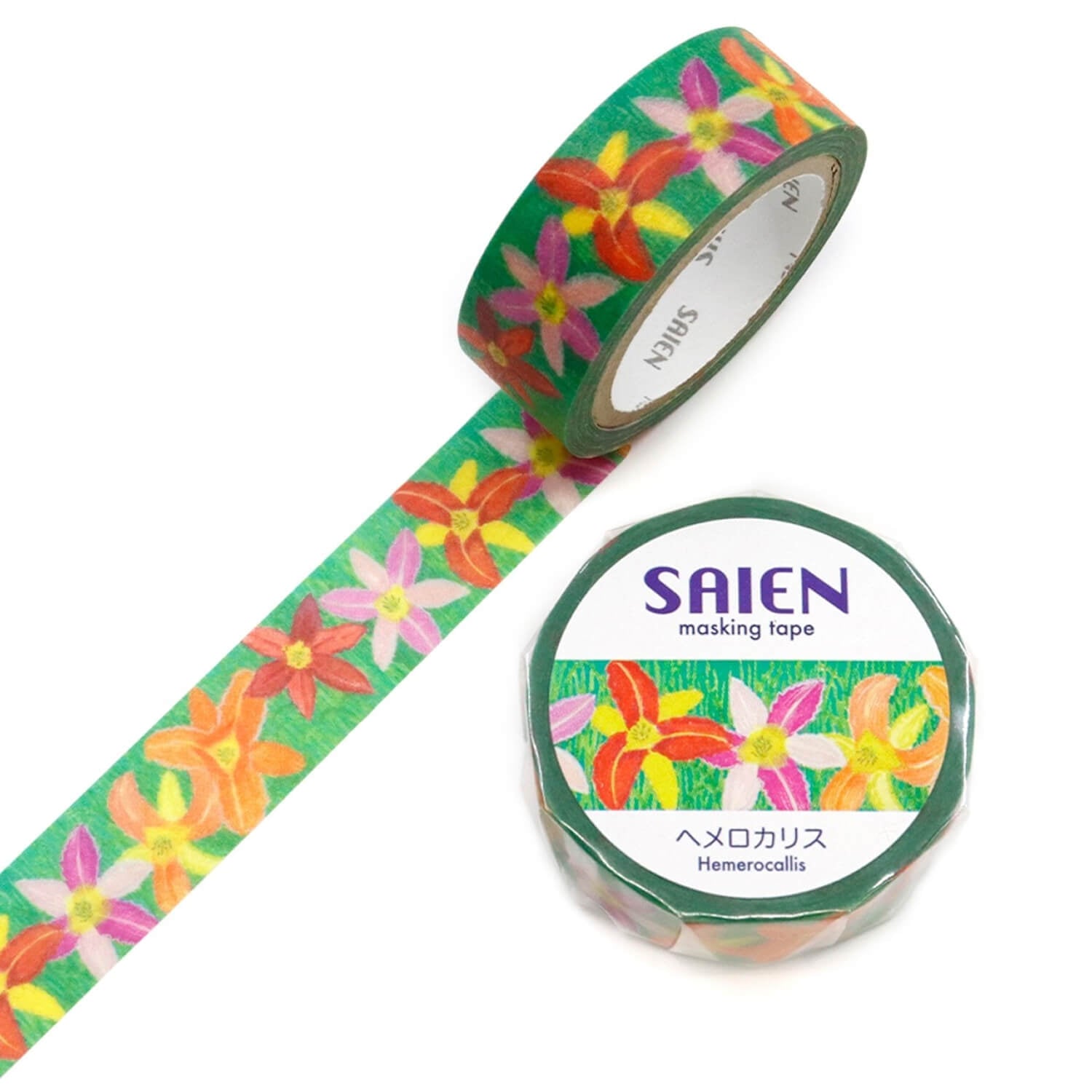 Saien Artist Series Masking Tape – Hemerocallis
