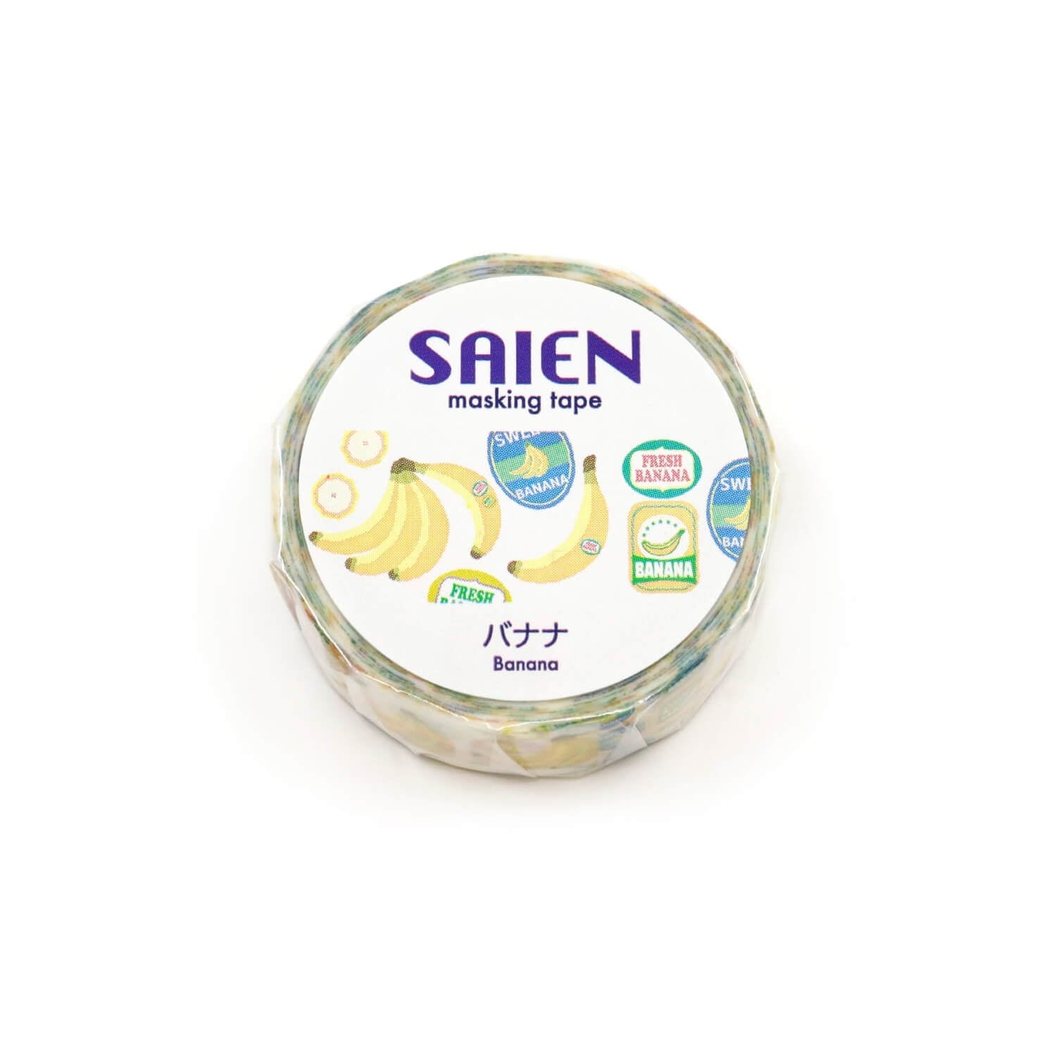 Saien Masami Washi Tape - Banana