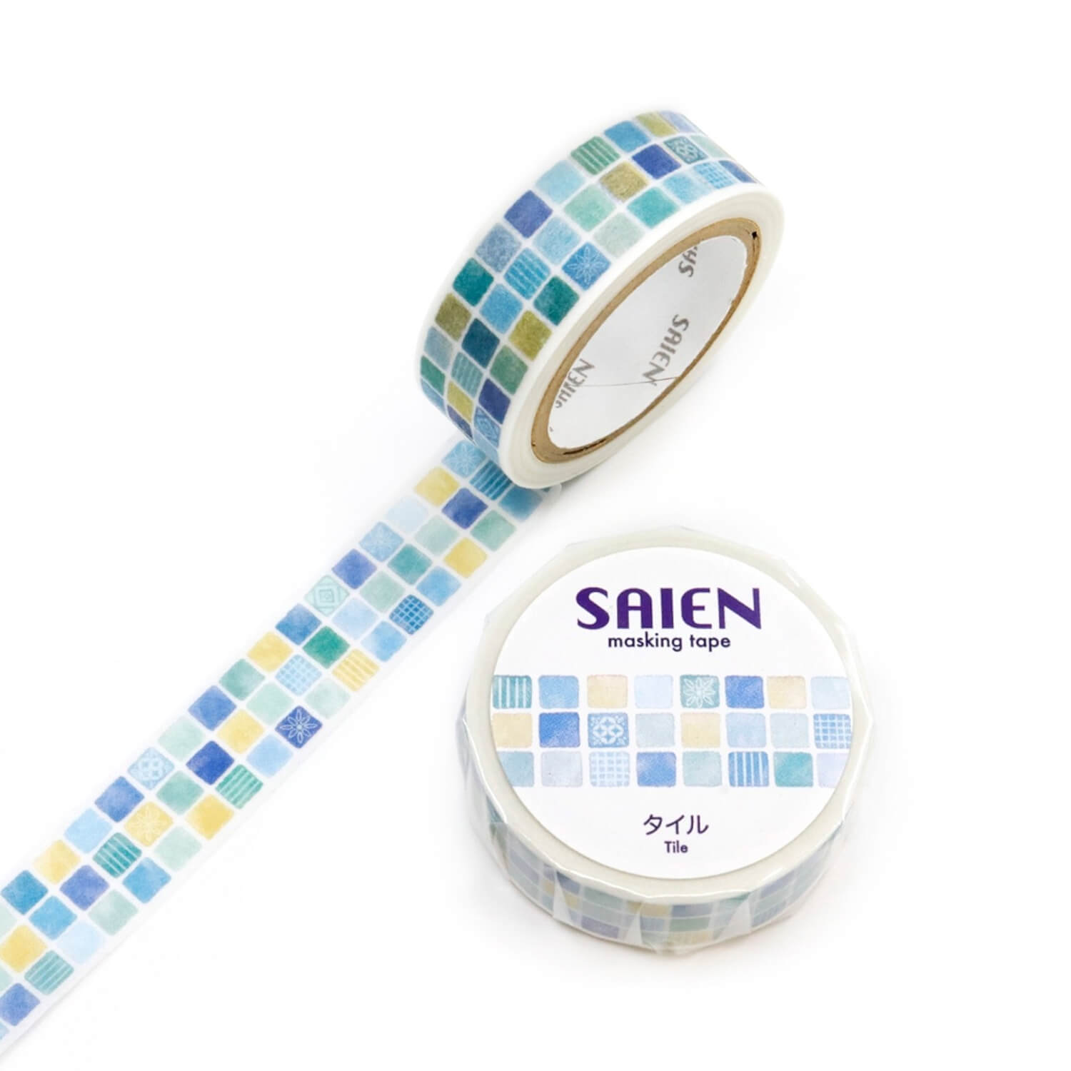 Saien Masami Washi Tape - Tile