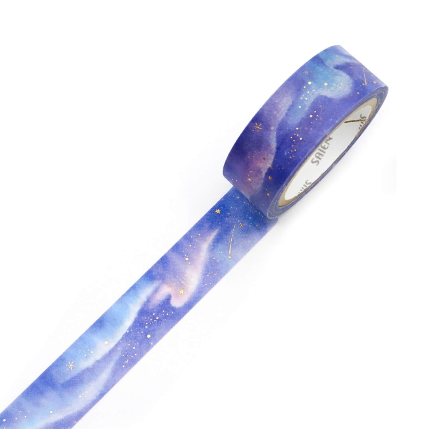 Saien Miki Takei Gold Foil Washi Tape - Aurora