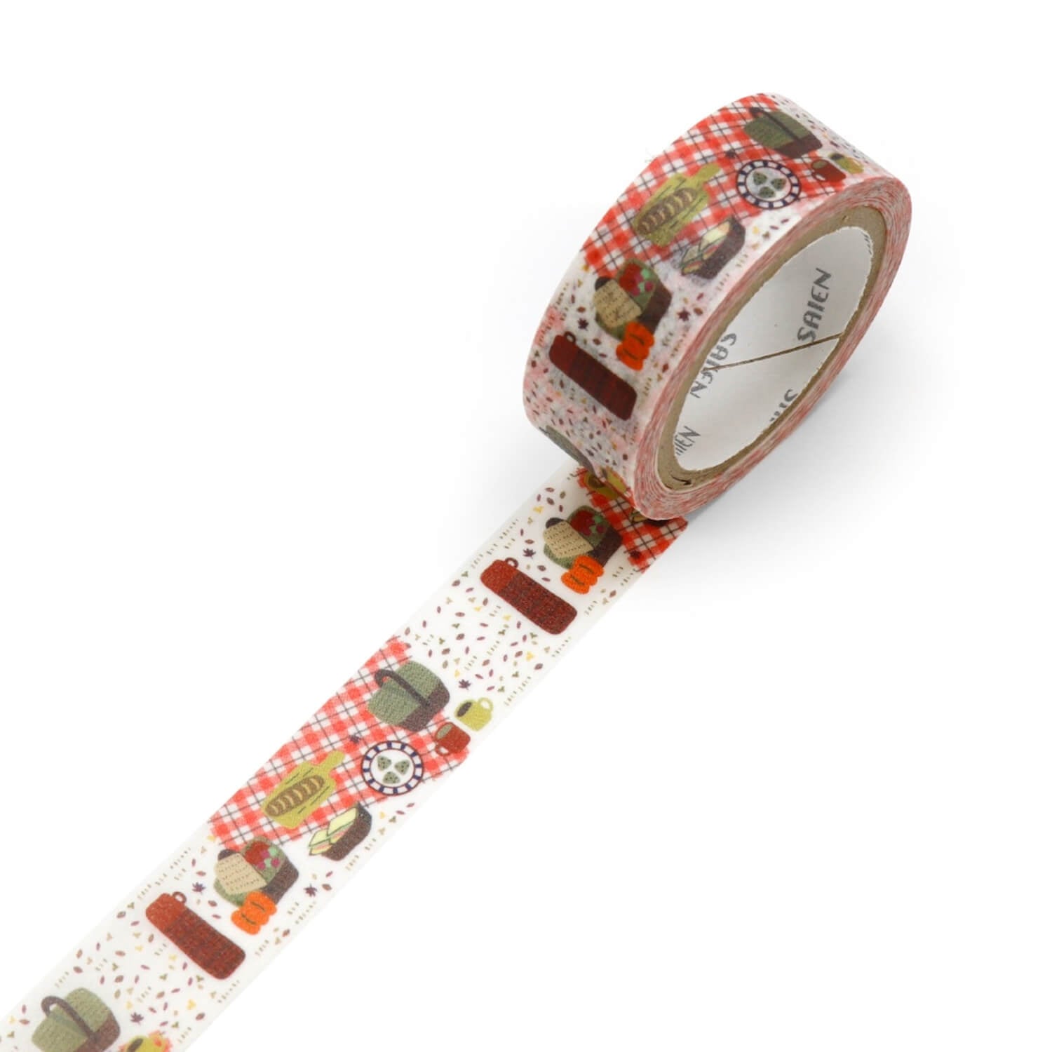 Saien Washi Tape - Autumn Picnic